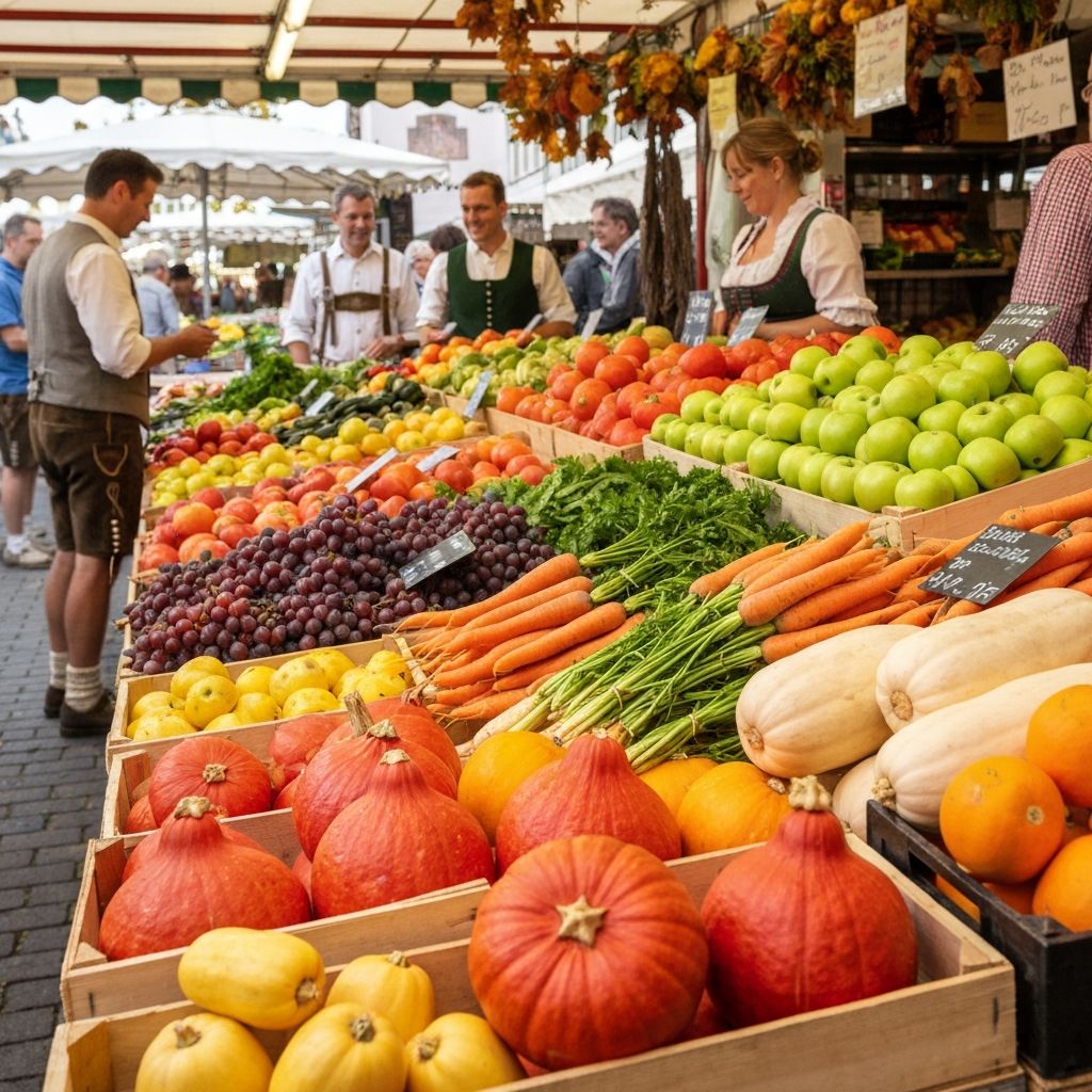 Saisonale Lebensmittel